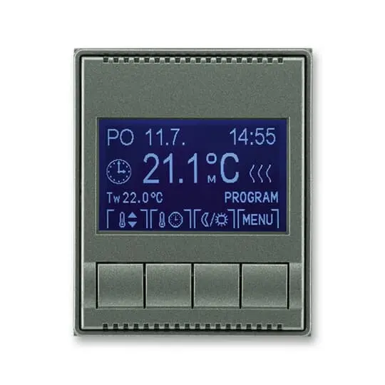termostat programovatelný TIME 3292E-A10301 34 antracitová